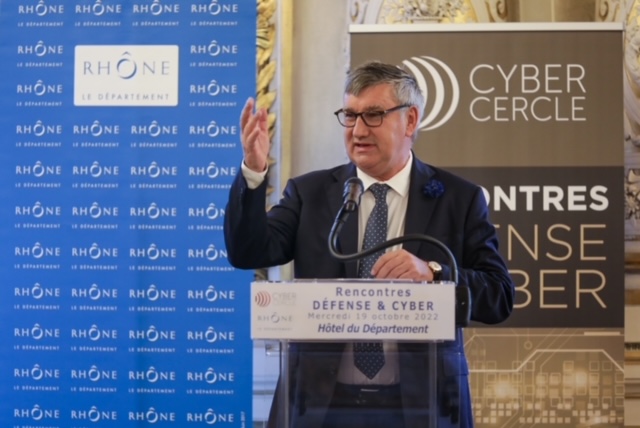 Christophe Guilloteau aux 1ères rencontres Défense et Cyber