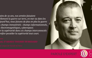 la Cyberdéfense dans l’armée de Terre par le général Thierry BURKHARD