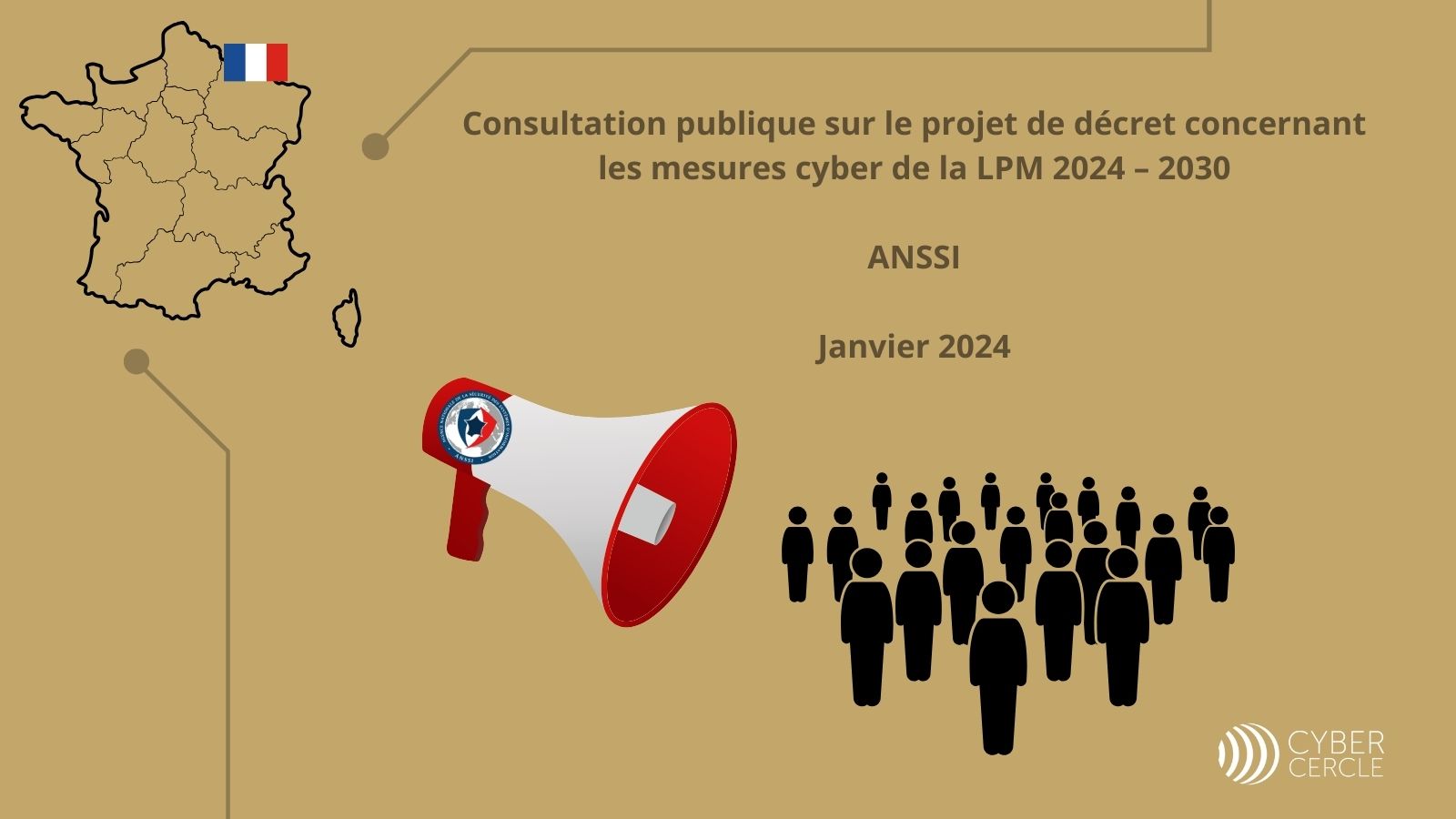 Consultation publique de l'ANSSI quant au projet de décret pour la LPM 2024-2030